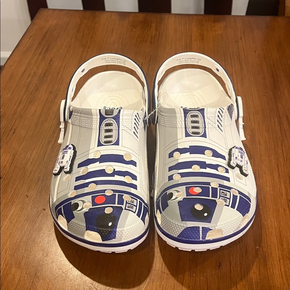 R2-D2 Crocs Shoes Clogs Sandals new R2D2 Mens Size 9 / Women’s Size 11 main image 4